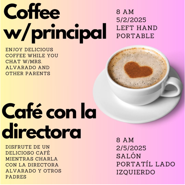 Coffee with the Principal May 2