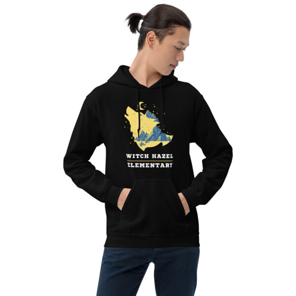 WH HOWLING WOLF Hoodie - Blue - Image 3