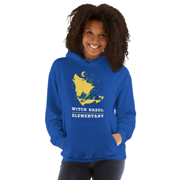 WH HOWLING WOLF Hoodie - Blue - Image 9