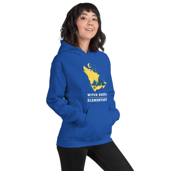 WH HOWLING WOLF Hoodie - Blue