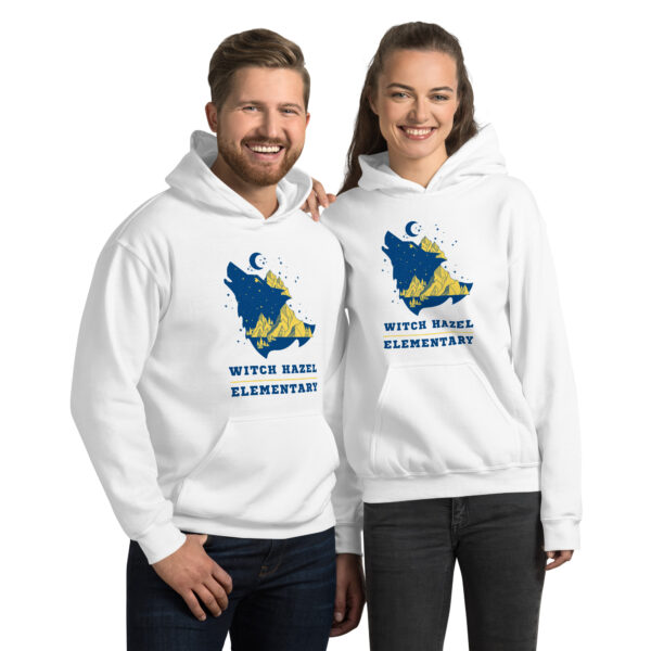 WH HOWLING WOLF Hoodie - White - Image 6