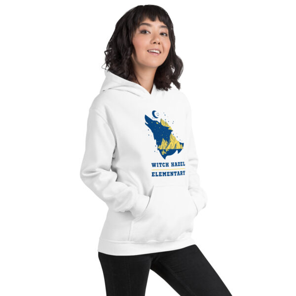 WH HOWLING WOLF Hoodie - White - Image 2