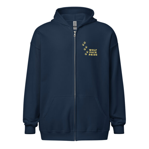 Sudadera con capucha y cremallera WH HOWLING WOLF - Imagen 7