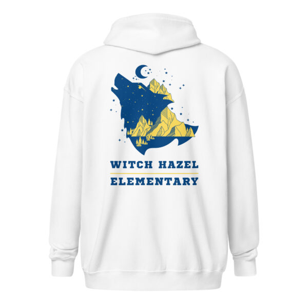 WH HOWLING WOLF zip hoodie - white - Image 5