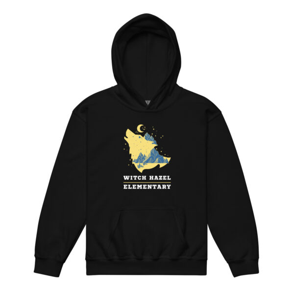 WH HOWLING WOLF Youth Hoodie - Image 6