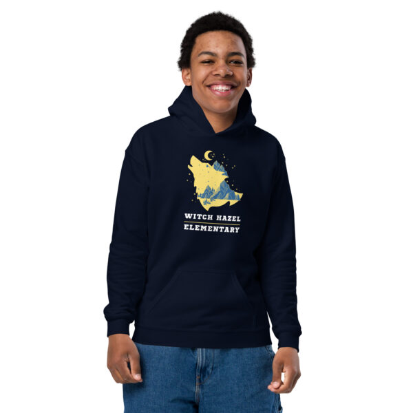 WH HOWLING WOLF Youth Hoodie - Image 11