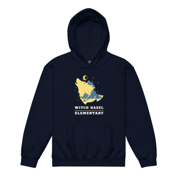 WH HOWLING WOLF Youth Hoodie - Image 4
